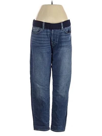 Pre-owned 7 For All Mankind Jeans In Blue