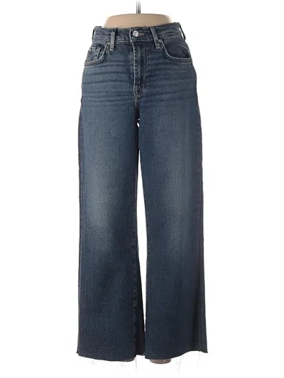 Pre-owned 7 For All Mankind Jeans In Blue