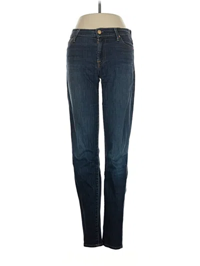 Pre-owned 7 For All Mankind Jeans In Blue