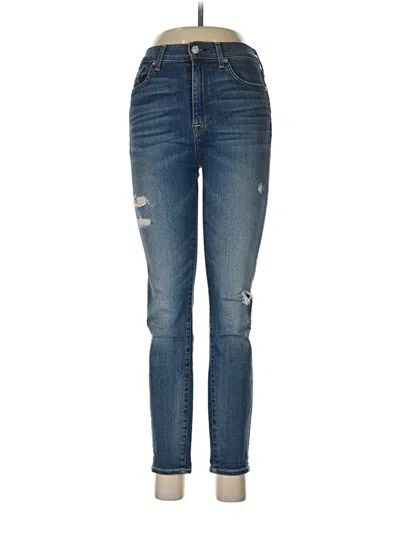 Pre-owned 7 For All Mankind Jeans In Blue