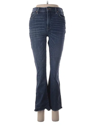 Pre-owned 7 For All Mankind Jeans In Blue