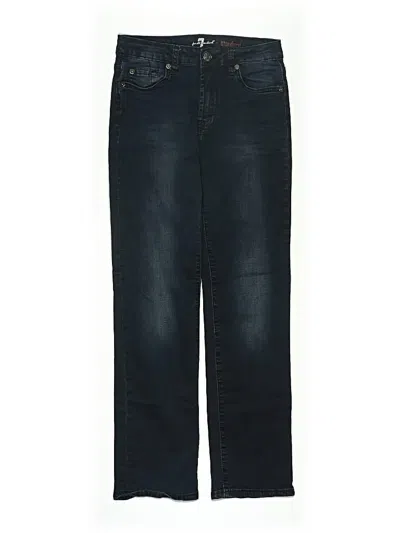 Pre-owned 7 For All Mankind Kids' Jeans In Blue