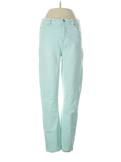 Pre-owned 7 For All Mankind Jeans In Blue