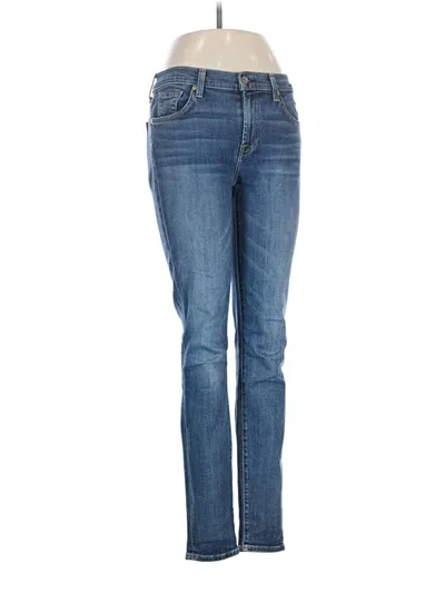 Pre-owned 7 For All Mankind Jeans In Blue