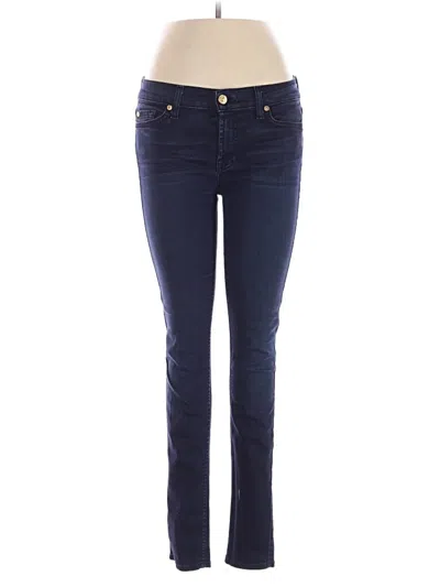 Pre-owned 7 For All Mankind Jeans In Blue