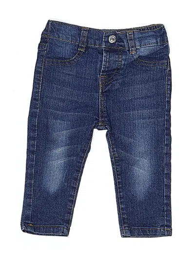 Pre-owned 7 For All Mankind Babies' Jeans In Blue