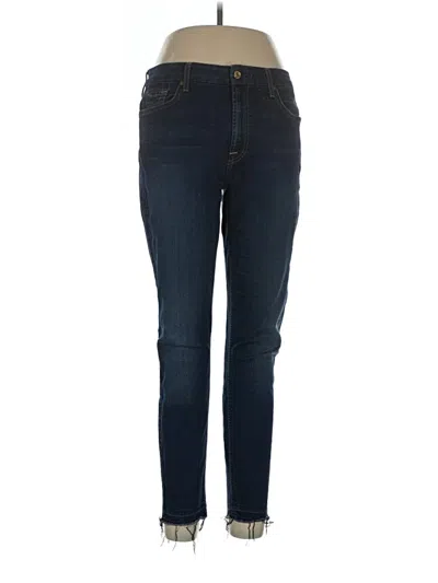 Pre-owned 7 For All Mankind Jeans In Blue