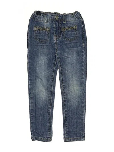 Pre-owned 7 For All Mankind Kids' Jeans In Blue