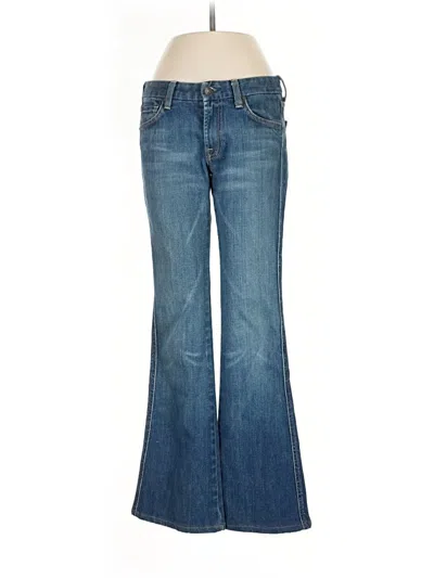 Pre-owned 7 For All Mankind Jeans In Blue