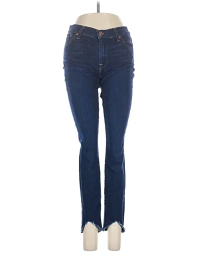 Pre-owned 7 For All Mankind Jeans In Blue
