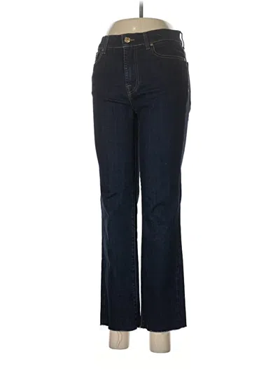 Pre-owned 7 For All Mankind Jeans In Blue