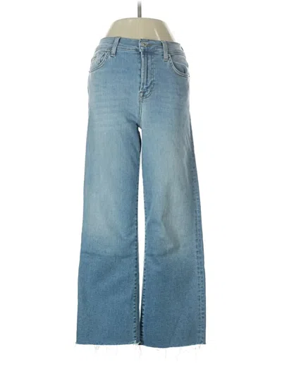 Pre-owned 7 For All Mankind Jeans In Blue
