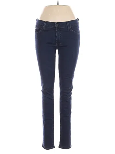 Pre-owned 7 For All Mankind Jeans In Blue