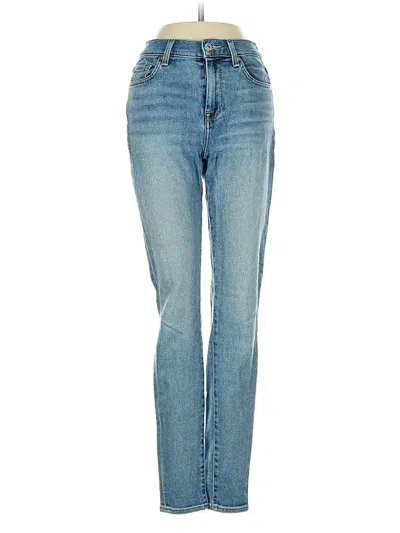 Pre-owned 7 For All Mankind Jeans In Blue