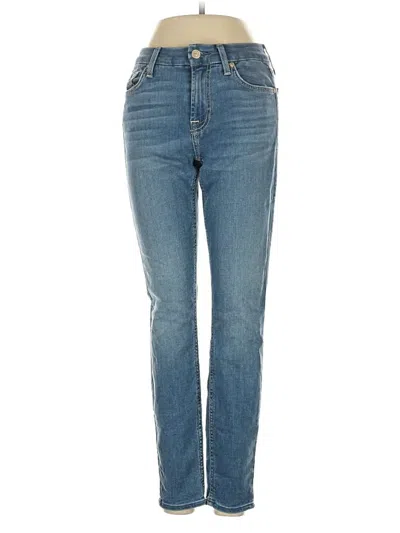 Pre-owned 7 For All Mankind Jeans In Blue