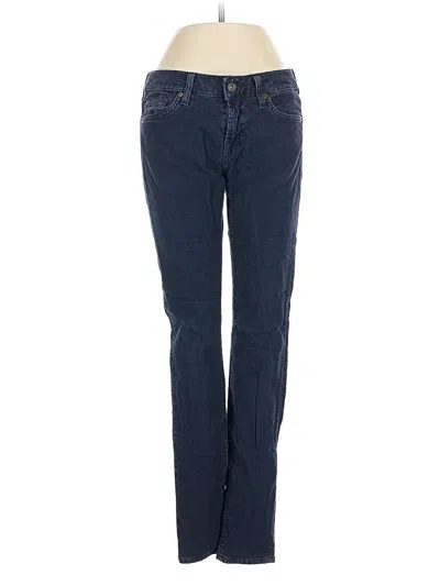 Pre-owned 7 For All Mankind Jeans In Blue
