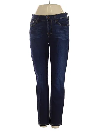 Pre-owned 7 For All Mankind Jeans In Blue