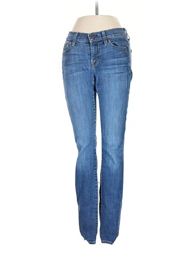Pre-owned 7 For All Mankind Jeans In Blue