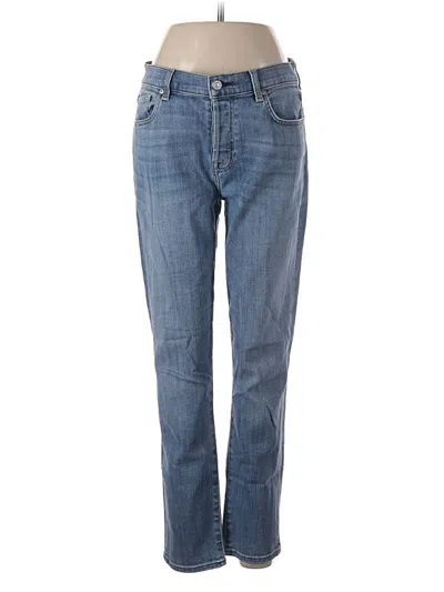 Pre-owned 7 For All Mankind Jeans In Blue