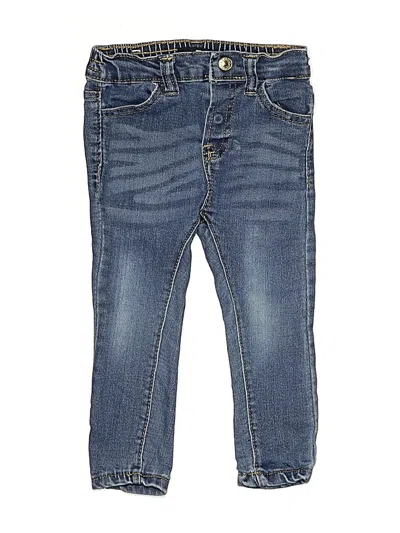 Pre-owned 7 For All Mankind Kids' Jeans In Blue