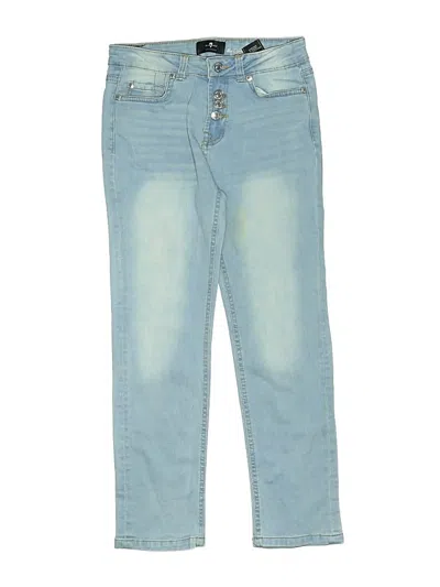 Pre-owned 7 For All Mankind Kids' Jeans In Blue