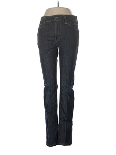 Pre-owned 7 For All Mankind Jeans In Blue
