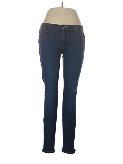 Pre-owned 7 For All Mankind Jeans In Blue