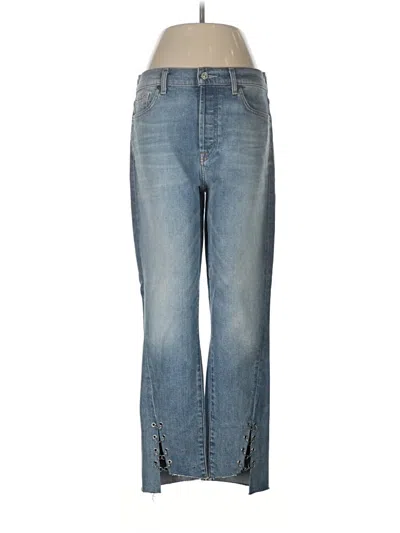 Pre-owned 7 For All Mankind Jeans In Blue