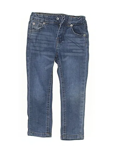 Pre-owned 7 For All Mankind Kids' Jeans In Blue