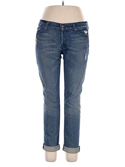 Pre-owned 7 For All Mankind Jeans In Blue
