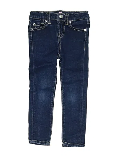 Pre-owned 7 For All Mankind Kids' Jeans In Blue