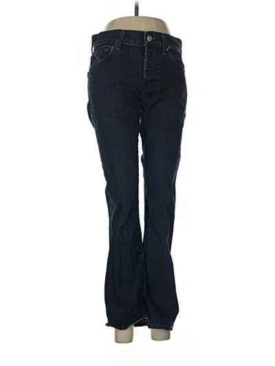Pre-owned 7 For All Mankind Jeans In Blue