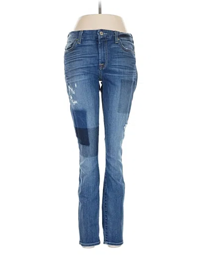 Pre-owned 7 For All Mankind Jeans In Blue