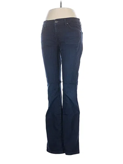 Pre-owned 7 For All Mankind Jeans In Blue