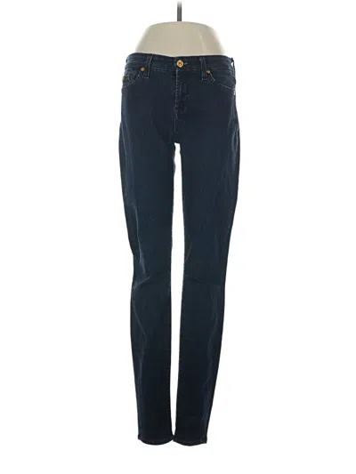 Pre-owned 7 For All Mankind Jeans In Blue