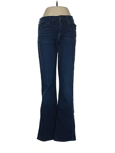 Pre-owned 7 For All Mankind Jeans In Blue