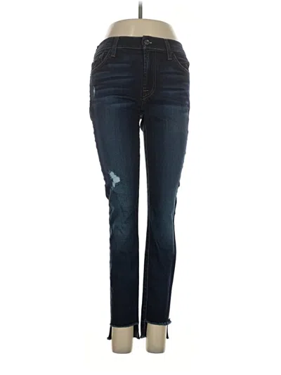Pre-owned 7 For All Mankind Jeans In Blue