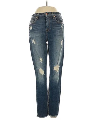 Pre-owned 7 For All Mankind Jeans In Blue