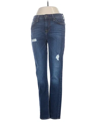 Pre-owned 7 For All Mankind Jeans In Blue