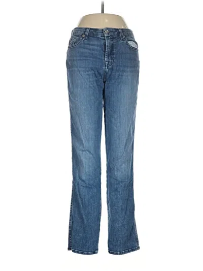 Pre-owned 7 For All Mankind Jeans In Blue