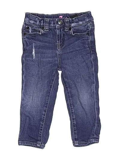 Pre-owned 7 For All Mankind Kids' Jeans In Blue