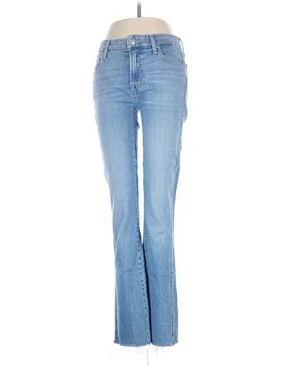 Pre-owned 7 For All Mankind Jeans In Blue