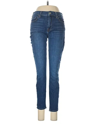Pre-owned 7 For All Mankind Jeans In Blue