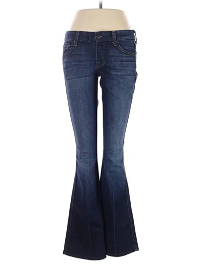 Pre-owned 7 For All Mankind Jeans In Blue