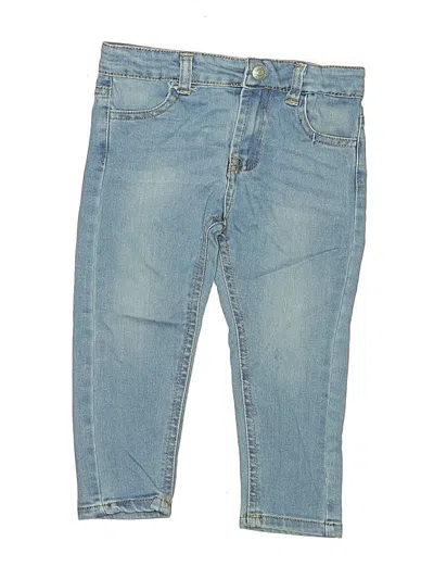 Pre-owned 7 For All Mankind Kids' Jeans In Blue