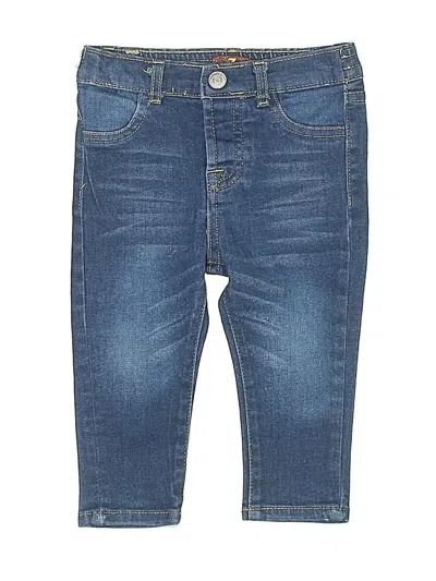 Pre-owned 7 For All Mankind Babies' Jeans In Blue