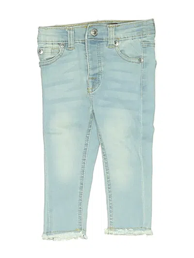 Pre-owned 7 For All Mankind Babies' Jeans In Blue