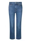 7 For All Mankind Blue Calie Jeans In Blue