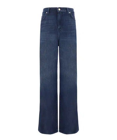 7 For All Mankind Scout Stormy Jeans In Blue