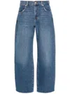7 For All Mankind Bonnie Agadir Curvilinear Jean In Blue